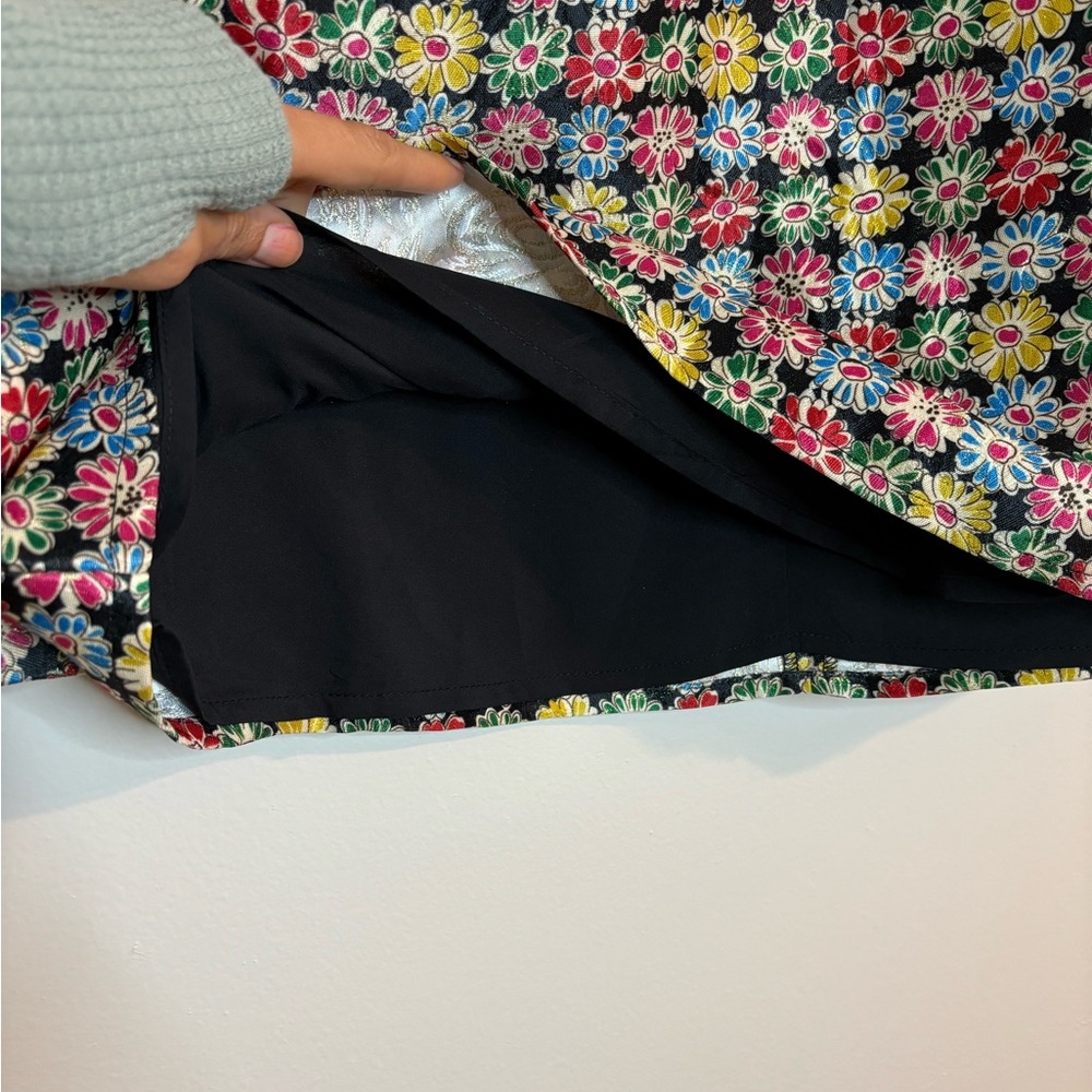 Tuckernuck jacquard floral blouse - Picture 6 of 12